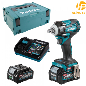 Máy siết bu lông dùng pin Makita TW004GD201 (Sạc nhanh(DC40RA), 2 pin 2.5Ah(BL4025)) Máy siết bu lông dùng pin Makita TW004GD201 (Sạc nhanh(DC40RA), 2 pin 2.5Ah(BL4025))