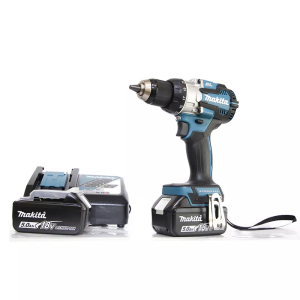 Máy khoan búa, vặn vít dùng pin Makita DHP489RTJ (BL)(18V) (2 pin 5.0Ah(BL1850B), sạc nhanh(DC18RC)) Máy khoan búa, vặn vít dùng pin Makita DHP489RTJ (BL)(18V) (2 pin 5.0Ah(BL1850B), sạc nhanh(DC18RC))