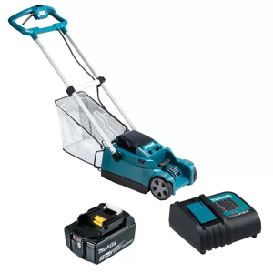 Máy cắt cỏ đẩy dùng pin Makita DLM230SF (230MM)(18V) (kèm 01 pin 3.0 + sạc) Máy cắt cỏ đẩy dùng pin Makita DLM230SF (230MM)(18V) (kèm 01 pin 3.0 + sạc)