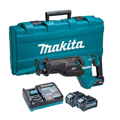 Máy cưa kiếm dùng pin Makita JR002GM201 (BL)(40V MAX) (kèm 2 pin 4.0+ sạc nhanh)