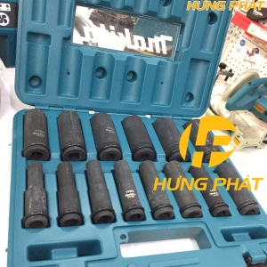 Bộ đầu tuýp dài cốt 1/2 14 chi tiết D-52308 Bộ đầu tuýp dài cốt 1/2 14 chi tiết D-52308