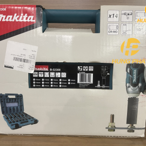 Bộ đầu tuýp dài cốt 1/2 14 chi tiết D-52308 Bộ đầu tuýp dài cốt 1/2 14 chi tiết D-52308