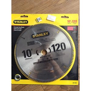 Lưỡi cưa gỗ Stanley 20- 539 10''/120 răng Lưỡi cưa gỗ Stanley 20- 539 10''/120 răng
