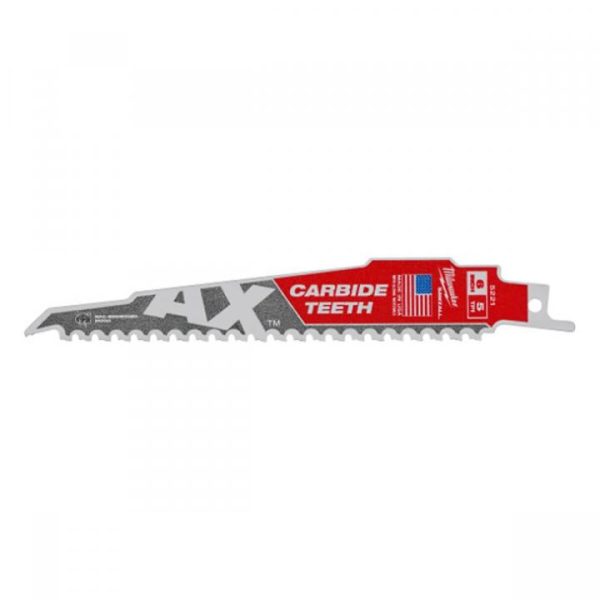 Lưỡi cưa kiếm gỗ AX Carbide Milwaukee T5-150.24mm (1 chiếc)