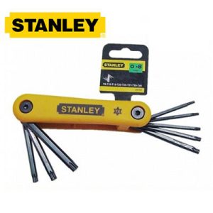 Bộ chìa vặn lục giác 8 chi tiết Stanley 69-263 T9/T10/T15/T20/T25/T 27/T30/T40 Bộ chìa vặn lục giác 8 chi tiết Stanley 69-263 T9/T10/T15/T20/T25/T 27/T30/T40