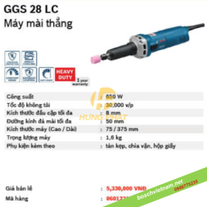 Máy mài thẳng Bosch GGS 28LC Máy mài thẳng Bosch GGS 28LC