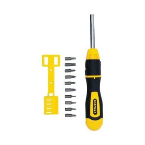 Bộ tuốc nơ vít đa năng đảo chiều 10 mũi Stanley STHT68010-8 Bộ tuốc nơ vít đa năng đảo chiều 10 mũi Stanley STHT68010-8