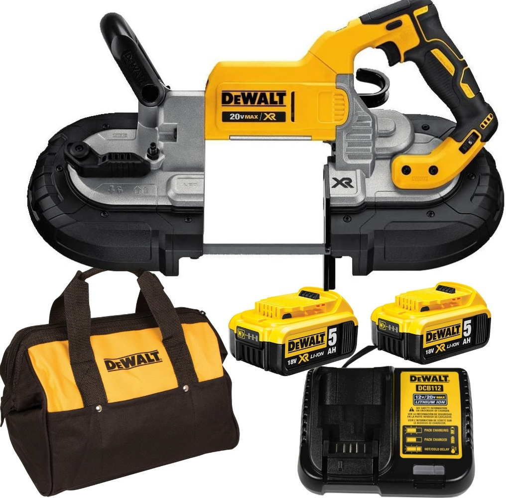 Máy cưa cầm tay Dewalt DCS374P2 18V P2 (kèm 02 pin 5.0Ah+ sạc)