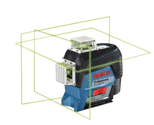 Máy cân mực Bosch GLL 3-80 CG tia xanh Professional