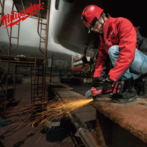 Máy mài góc Milwaukee M18 CAG100X-401 (1 Pin 18V: 4Ah + Sạc) Máy mài góc Milwaukee M18 CAG100X-401 (1 Pin 18V: 4Ah + Sạc)