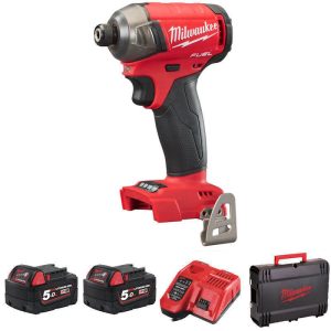 Máy vặn vít thủy lực Milwaukee M18 FQID-502X ( 2 Pin 12V (2.0Ah)+ Sạc) Máy vặn vít thủy lực Milwaukee M18 FQID-502X ( 2 Pin 12V (2.0Ah)+ Sạc)
