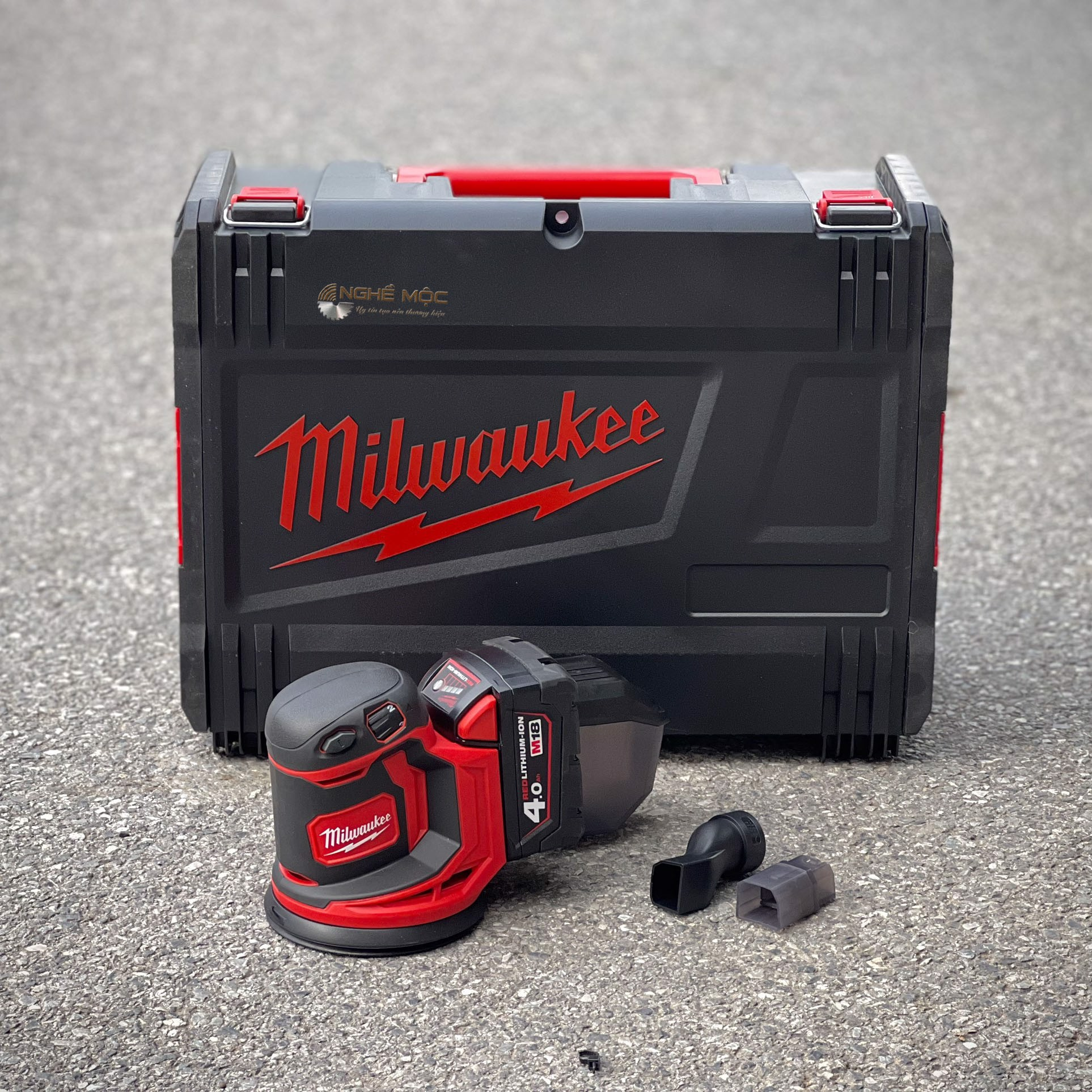 Máy chà nhám Milwaukee M18 BOS125-0X0 Máy chà nhám Milwaukee M18 BOS125-0X0