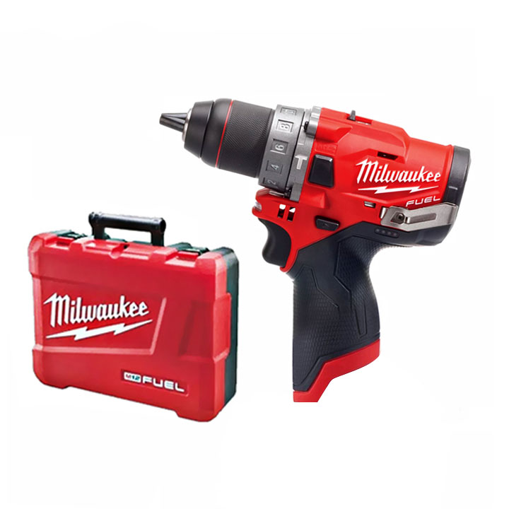 Máy khoan động lực cầm tay có chổi than Milwaukee M12 BPD-0 Máy khoan động lực cầm tay có chổi than Milwaukee M12 BPD-0
