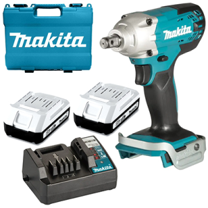Máy Siết Bu Lông Dùng Pin Makita TW202D001 (18V)(kèm 2 pin + 1 sạc) Máy Siết Bu Lông Dùng Pin Makita TW202D001 (18V)(kèm 2 pin + 1 sạc)