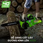 Máy Cưa Xích dùng Pin Greenworks 40V 16″(40cm) Máy Cưa Xích dùng Pin Greenworks 40V 16″(40cm)