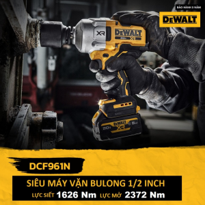 THÂN MÁY SIẾT BULONG BL DEWALT DCF961N PIN 18V-20V MAX THÂN MÁY SIẾT BULONG BL DEWALT DCF961N PIN 18V-20V MAX