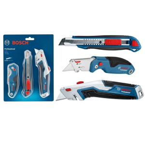Bộ dao đa năng 3 món Bosch 1600A027M4 Bộ dao đa năng 3 món Bosch 1600A027M4