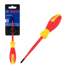 Tua vít cách điện VDE đầu chữ thập Bosch PH1 Tua vít cách điện VDE đầu chữ thập Bosch PH1