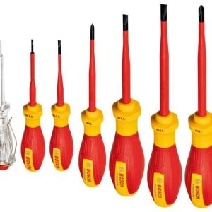 Bộ tua vít cách điện Bosch VDE 7 món đầu SL/PH Bộ tua vít cách điện Bosch VDE 7 món đầu SL/PH