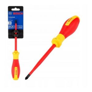 Tua vít cách điện VDE đầu hoa thị Bosch PZ2 Tua vít cách điện VDE đầu hoa thị Bosch PZ2