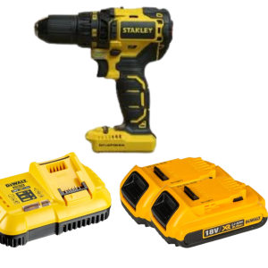 Máy khoan cầm tay Stanley SCD20D2K 18v(kèm 02 pin 2.0Ah + sạc) Máy khoan cầm tay Stanley SCD20D2K 18v(kèm 02 pin 2.0Ah + sạc)